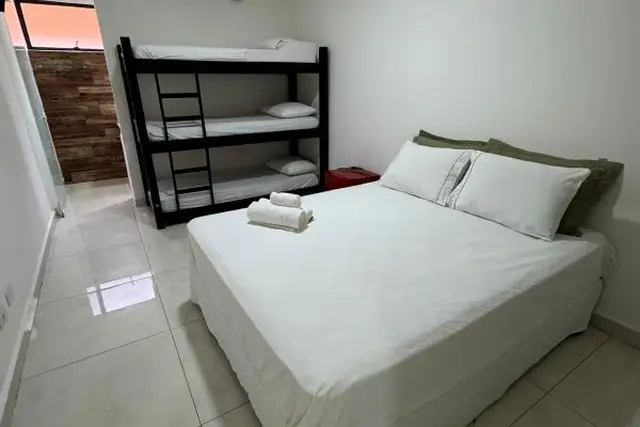 Quarto Família para 5 pessoas na Pousada Point Beach Acácias